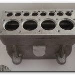 Edgar Westbury cylinder block casting