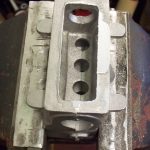 Edgar T Westbury's Seal engine block casting